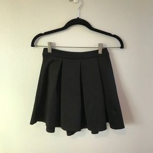Black Skater Skirt